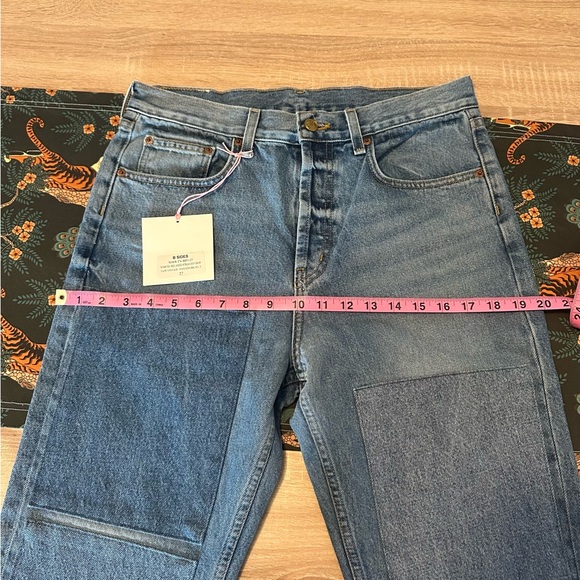 B Sides Marcel Patchwork Jeans, Size 27, LNWT - Picture 8 of 10